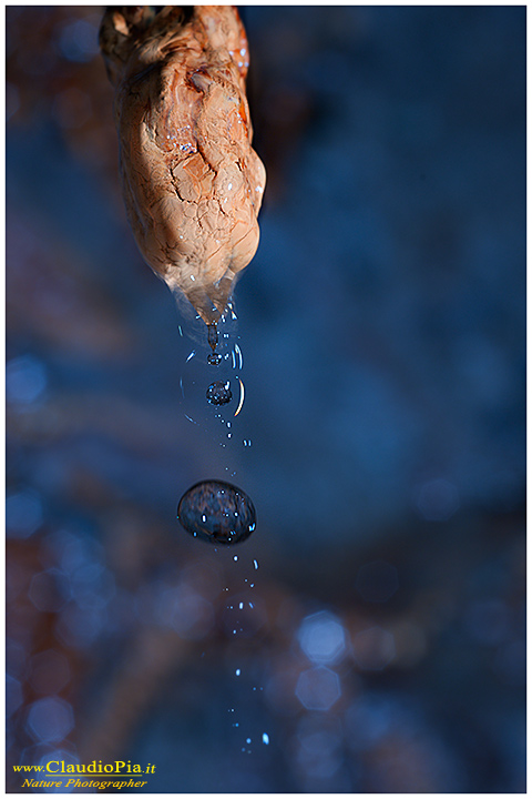 Val Graveglia, cave, mine, miniere, Nature photography, macrophotographt, drops, fotografia naturalistica, close-up, goccia, drop